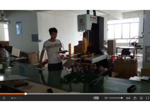 建龙机械-天地盖成型机在广州做折页扇盒（窄长）