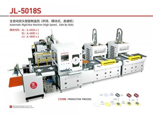 JL-5018S全自动双头智能制盒机（双头并排式）